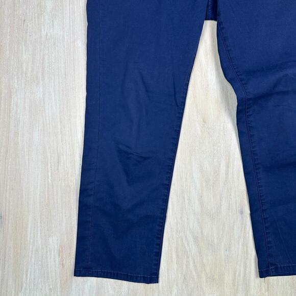 Christopher Blue Mari Mid Rise Straight Leg Casual Cargo Y2K Trouser Pants 4 - Picture 5 of 16